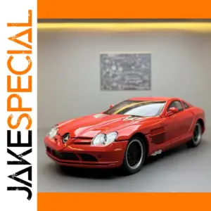 Red 1:24 Scale Sports Car Diecast Model