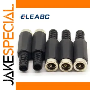 Set of 5 2.1mm DC Power Connectors for Cameras
