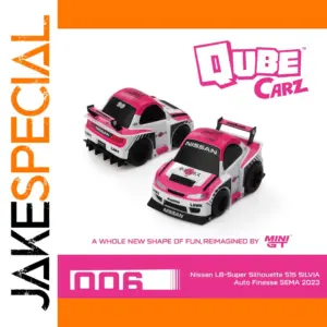 TSM QubeCarz Diecast Race Car Set 1:64 Scale