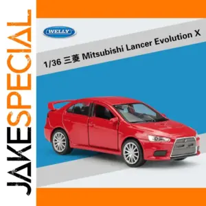 Welly Mitsubishi Evolution X Diecast Model 1:36 Scale