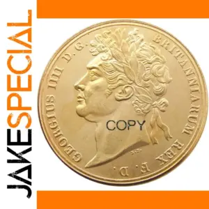 King George IV Coronation Replica Coin