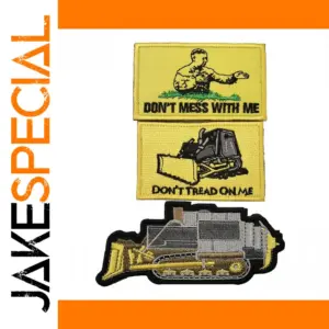 Durable "DON'T TREAD ON ME" Patch for Gear