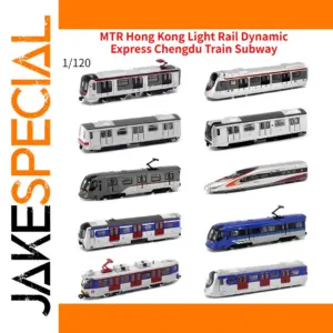 Vibrant 1/120 Scale Die-Cast Train Collection