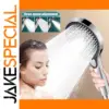 High-Pressure Black Shower Head with 3 Modes