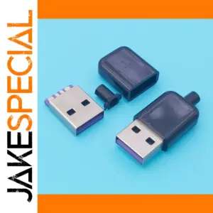 USB 3.0 Male Connector Kit with Protective Covers