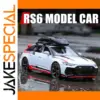 White RS6 1:32 Scale Diecast Model Car