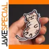 Cartoon Cat Embroidered Iron-On Patches Set