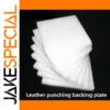 White Leather Craft Punching Pad for DIY