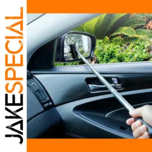 Extendable Glass Wiper with Rubber Squeegee