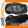 Breathable Motorcycle Seat Cover in Black
