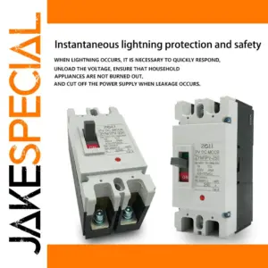 2-Pole DC Molded Case Circuit Breaker 100A-250A