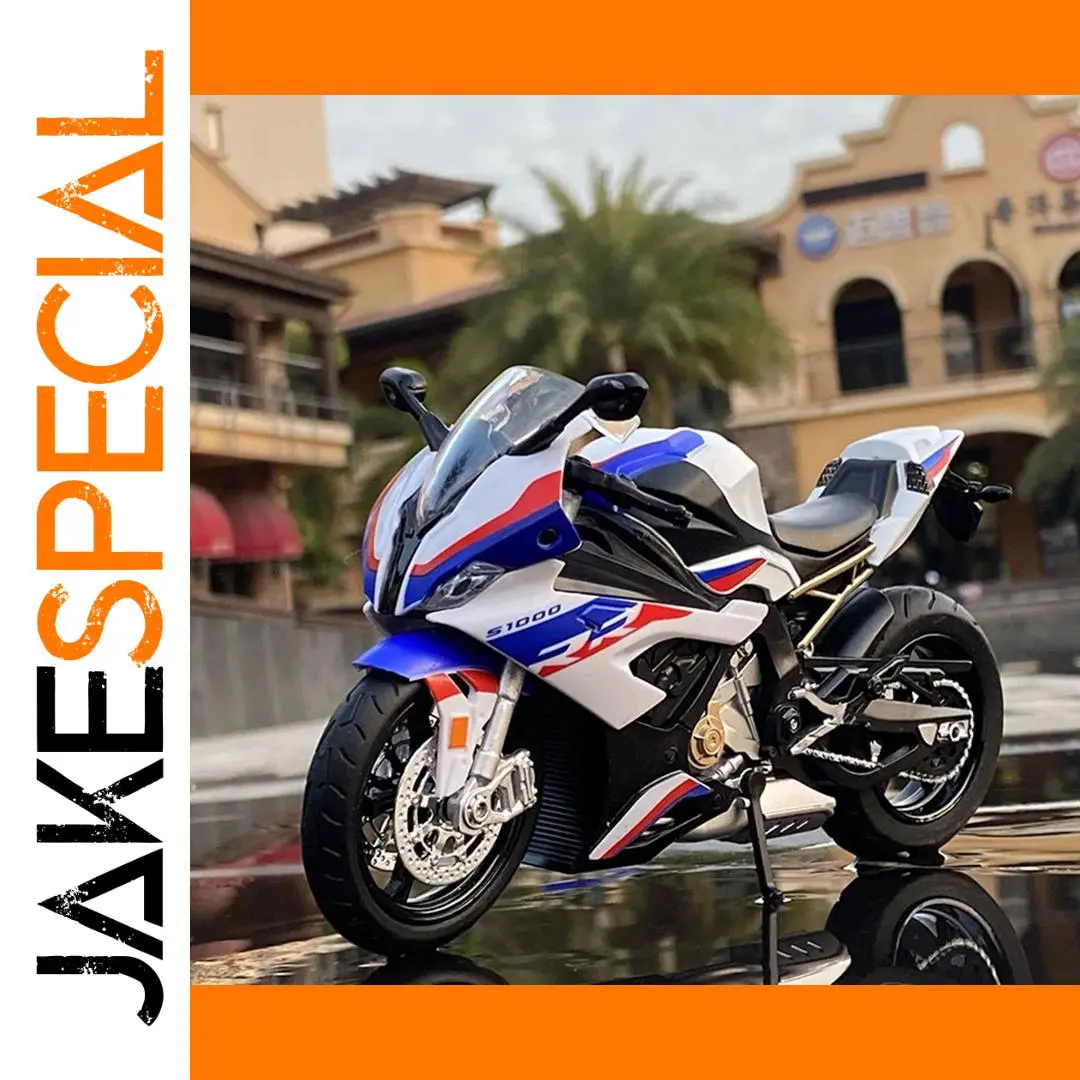 BMW S1000RR Motorcycle Model 1:12 Scale Collectible 1 BMW S1000RR Motorcycle Model 1:12 Scale Collectible