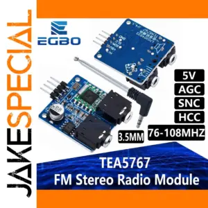 TEA5763 FM Radio Module for DIY Projects