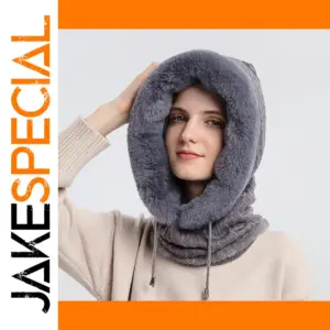 Unisex Winter Bomber Hat with Face Mask