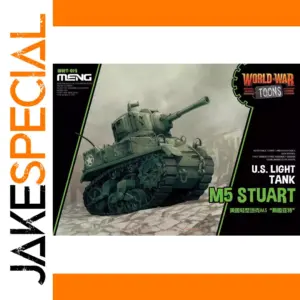 Cartoon-Style US Light Tank M5 Stuart Model Kit