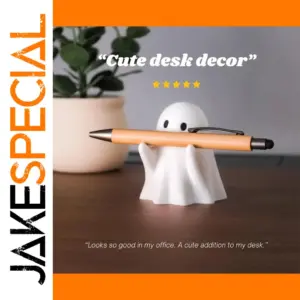 Ghost Resin Desk Organizer for Office and Home
