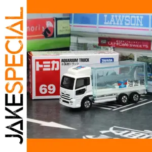 Takara Tomy Nissan Quon Aquarium Truck Model 69