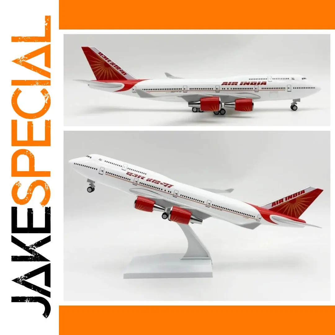 Air India Boeing 747 Scale Model 1:400 1 Air India Boeing 747 Scale Model 1:400