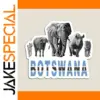 Botswana Wildlife Big Five Magnet Set (3 Sizes)