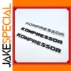 KOMPRESSOR Emblem for Mercedes-Benz Models