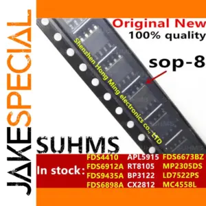 High-Performance SOP-8 Drive IC Set for Electronics