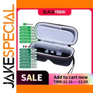 Black EVA Case for Bose Frames Tenor