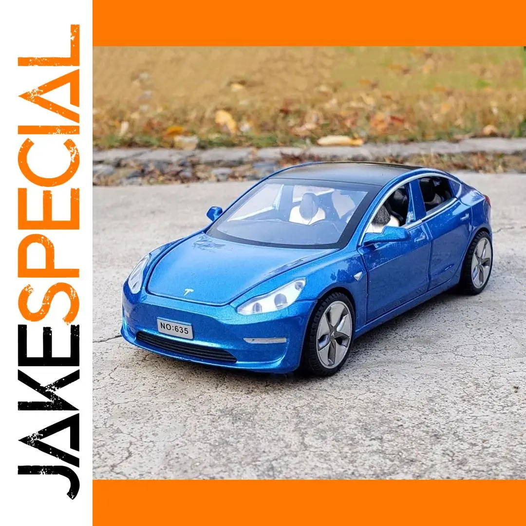 Blue 1:32 Scale Model 3 Diecast Car 1 Blue 1:32 Scale Model 3 Diecast Car