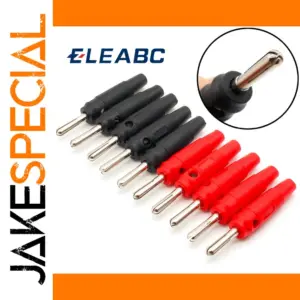 ELEABC 10-Pack High-Current Banana Plugs for 220V 32A