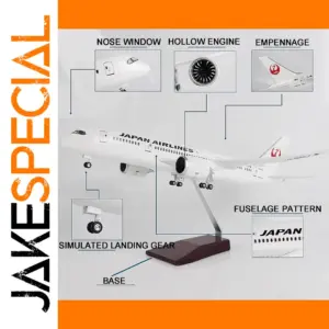 Japan Air Boeing 787 Model 43cm with LED Opc