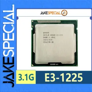 Intel Xeon E3-1225 CPU for Servers and Workstations