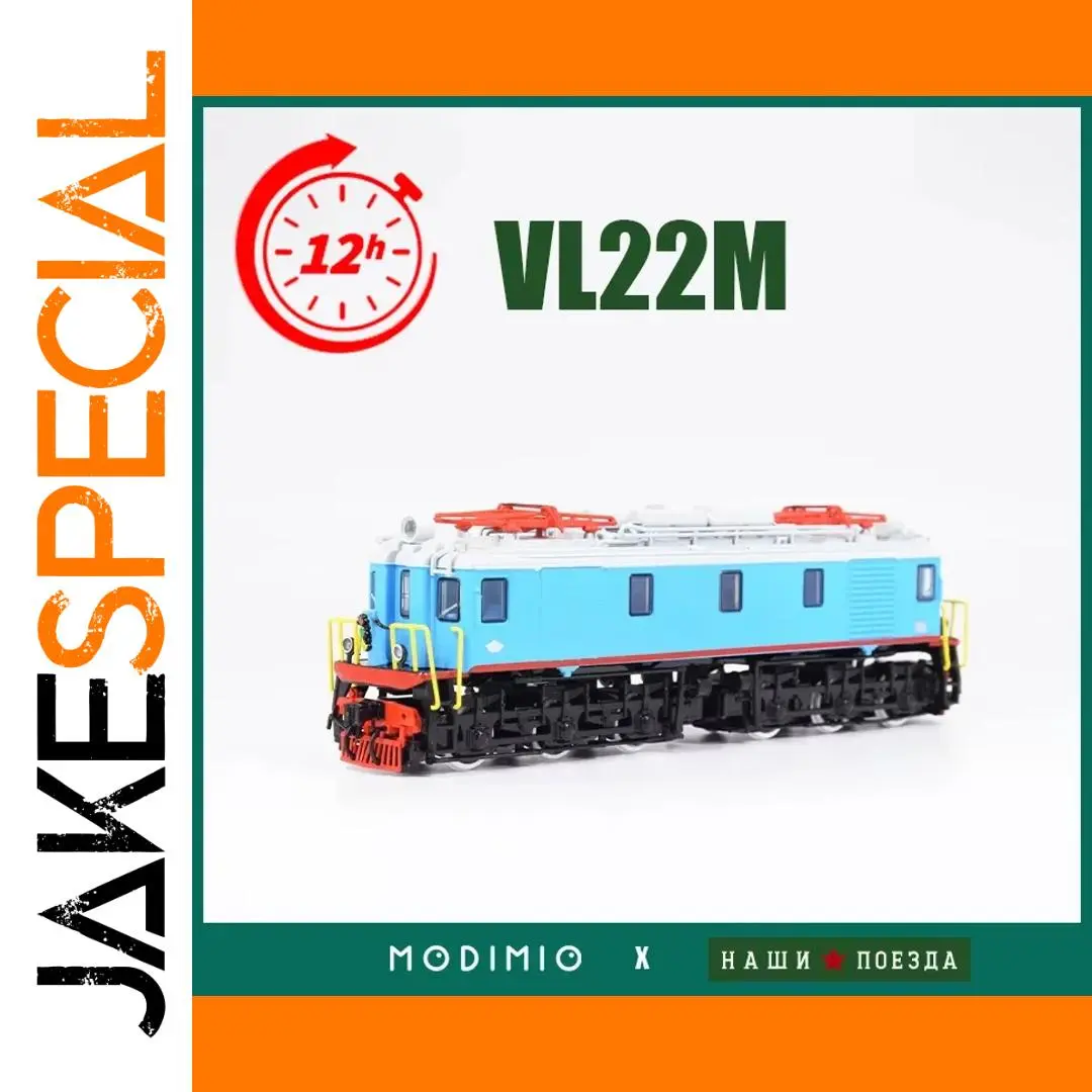 Soviet VL22M Locomotive Model 1/87 Scale 1 Soviet VL22M Locomotive Model 1/87 Scale