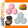 Silicone Egg Pan with 3 Cavities - 23cm