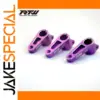 Purple Aluminum Servo Arm with 16/18/20mm Spacing