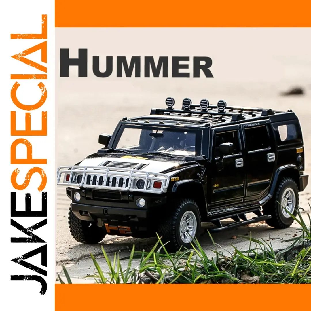 1:24 Scale Hummer H2 Alloy Model Vehicle 1 1:24 Scale Hummer H2 Alloy Model Vehicle