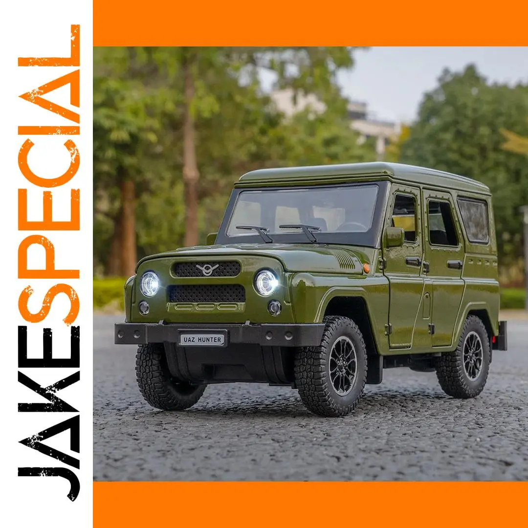 1/18 UAZ Hunter Diecast Model for Collectors 1 1/18 UAZ Hunter Diecast Model for Collectors