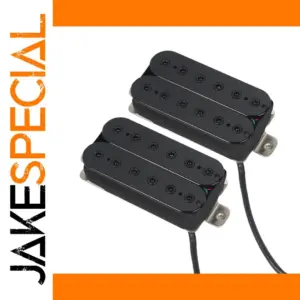 Black Alnico 5 Humbucker Pickup Set for Guitar