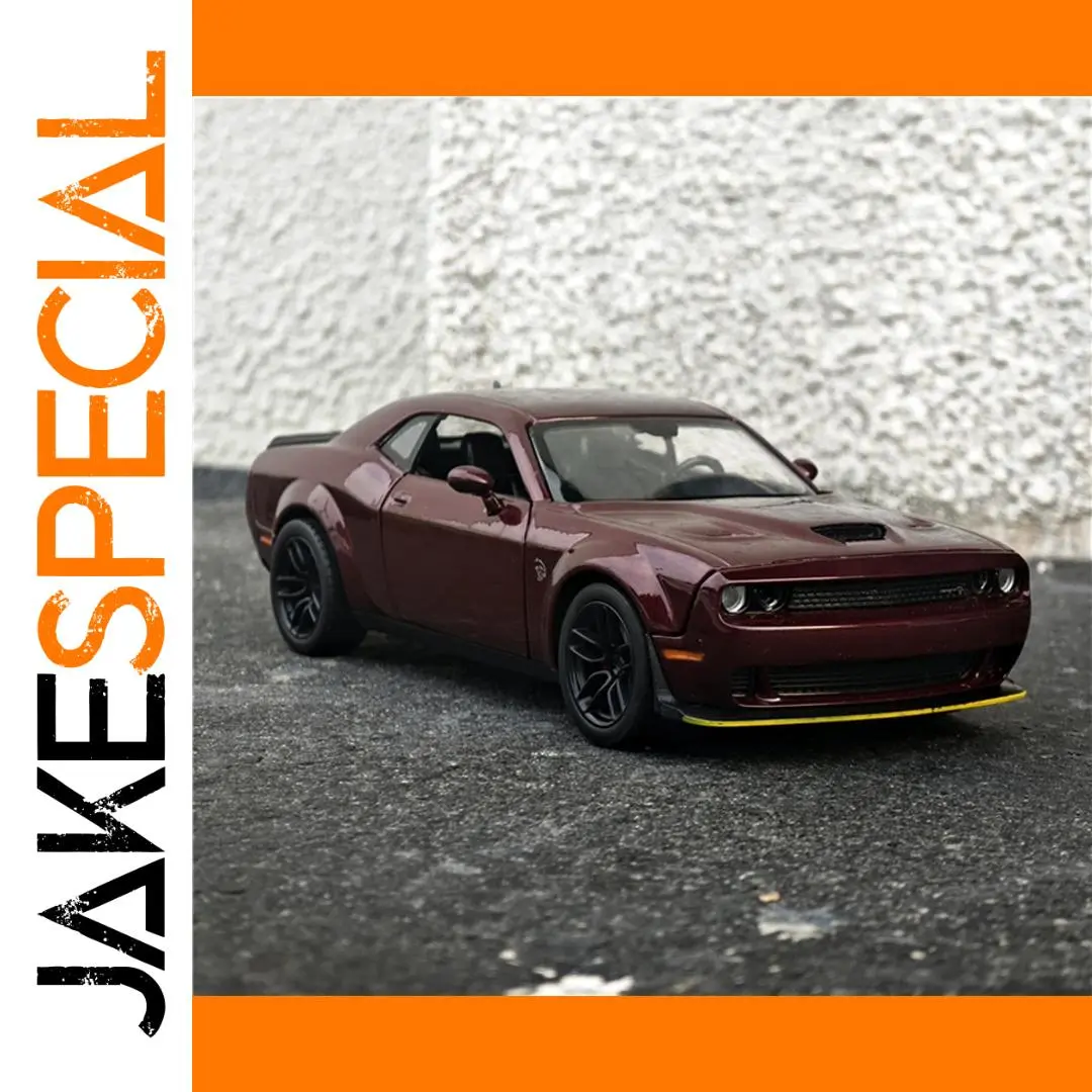 1:24 Dodge Challenger SRT Diecast Model 1 1:24 Dodge Challenger SRT Diecast Model