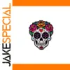 Vibrant Mexican Day of the Dead Brooch