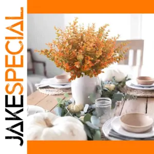 Autumn Faux Daisy Flower Bouquet in Vase