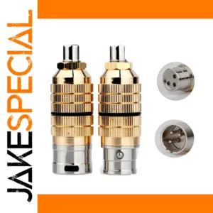 Premium 3-Pin XLR Audio Adapter Set