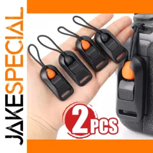 Universal Quick Release Camera Connector in Black or Orange