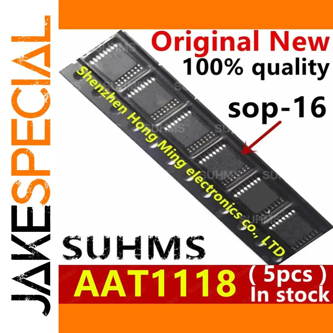 AAT1118-SOP-16 Voltage Regulator Pack of 5 1 AAT1118-SOP-16 Voltage Regulator Pack of 5
