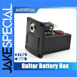 9V Guitar Battery Storage Case Model 1314