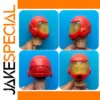Red PVC Helmet for 1/6 Action Figures