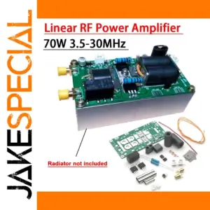 DIY 70W RF Power Amplifier Kit for 3.5-30 MHz