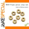 Brass-colored Piano Press Key Stop Nut 8.5mm