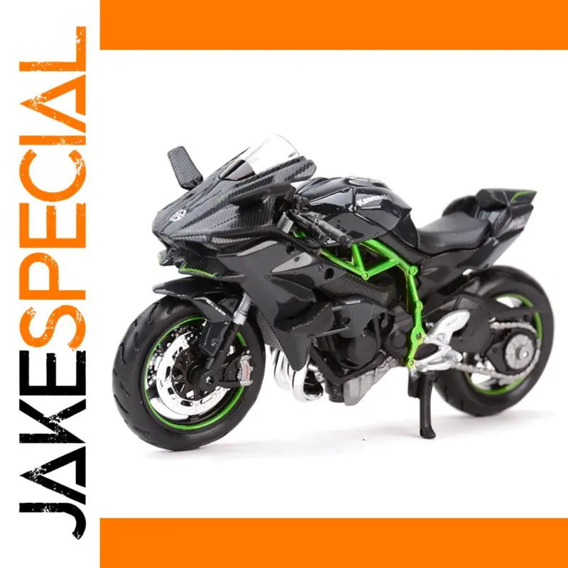 Experience the Thrill of the the Maisto Kawasaki H2 R Ninja Model Replica 1 86d025e49662436db2fb6a5a product image