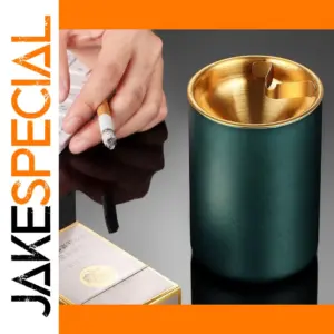 Stainless Steel Windproof Ashtray 7.5cm