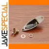 Bronze Guitar Jack Plate for Electric Guitars