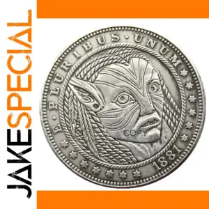 Vintage Morgan-Inspired Mythical Coin
